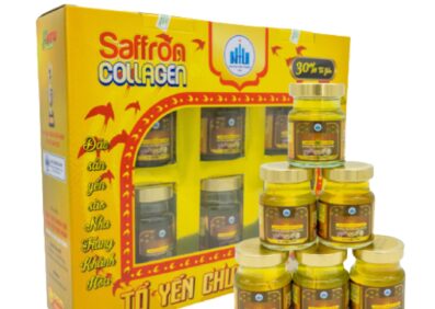 Tổ Yến Chưng Saffron & Collagen (hộp 6 hũ)
